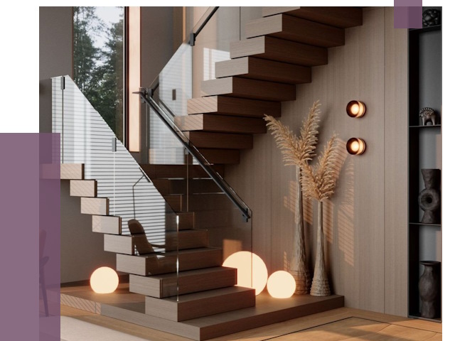 Изготовление и монтаж лестниц в Балашихе от 87151 руб. | ПРОЛЁТ-Блш