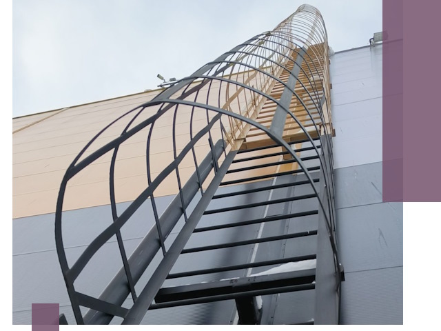 Изготовление и монтаж пожарных лестниц в Балашихе профессионально