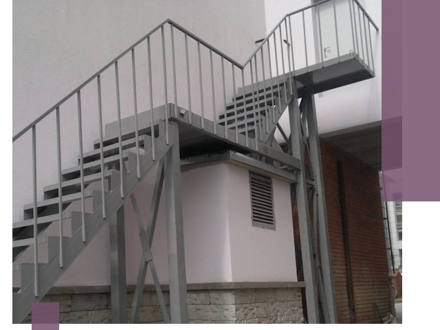 Монтаж пожарных лестниц под ключ в Балашихе с гарантией качества