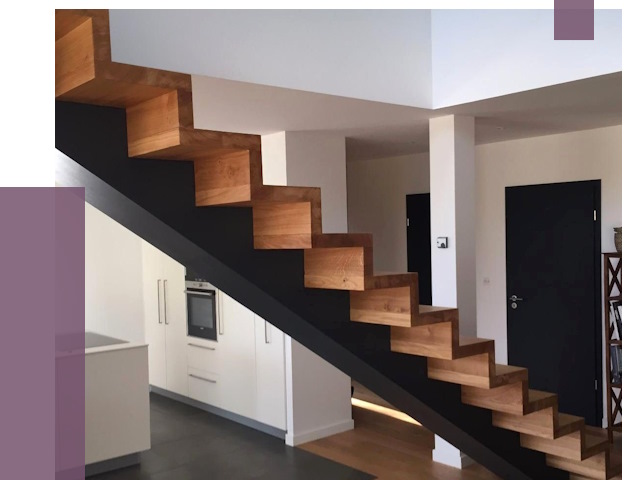 Изготовление деревянных лестниц в Балашихе от 87151 руб. | ПРОЛЁТ-Блш