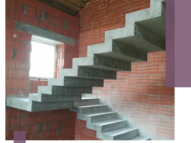 Бетонные лестницы под ключ в Балашихе: монтаж, демонтаж, ремонт