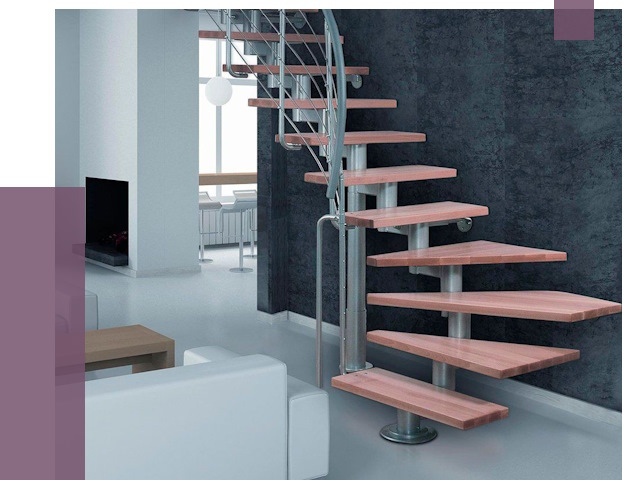 Модульные лестницы в Балашихе от 16917 руб. — купить в ПРОЛЁТ-Блш