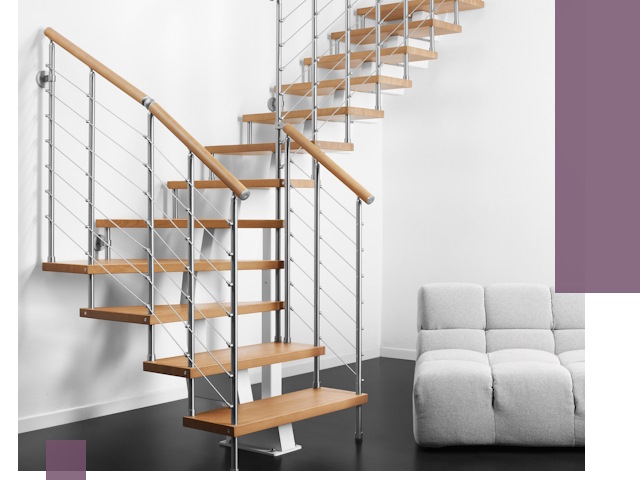 Модульные лестницы под ключ в Балашихе — монтаж и изготовление