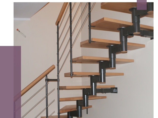 Изготовление модульных лестниц в Балашихе от 11535 руб. 