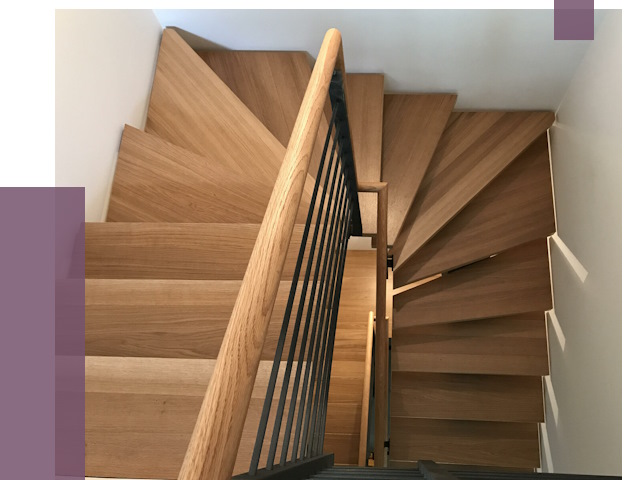 П-образные лестницы в Балашихе под ключ от 48702 руб. | ПРОЛЁТ-Блш