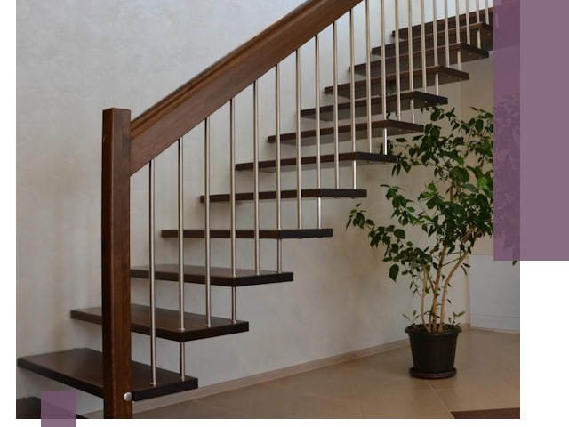 Лестницы на больцах под ключ в Балашихе – изготовление и монтаж