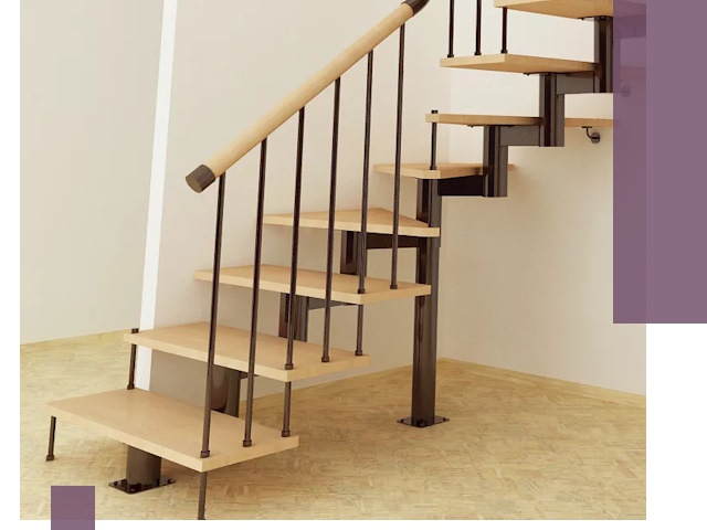 Монтаж лестниц на больцах в Балашихе — быстро и надежно