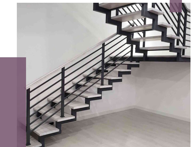 Лестницы на металлокаркасе под ключ в Балашихе от 12816 руб. | ПРОЛЁТ-Блш