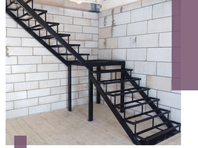 Лестницы на металлокаркасе под ключ в Балашихе — изготовление и монтаж