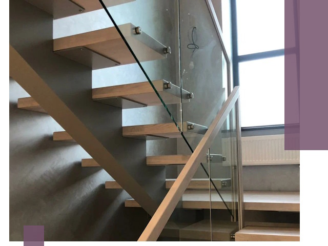 Изготовление лестниц на монокосоуре в Балашихе с монтажом и гарантией