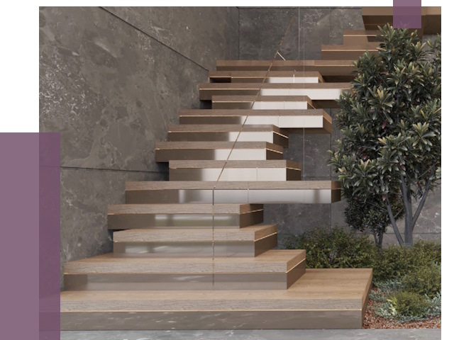 Современные лестницы в Балашихе от 13842 руб. | ПРОЛЁТ-Блш