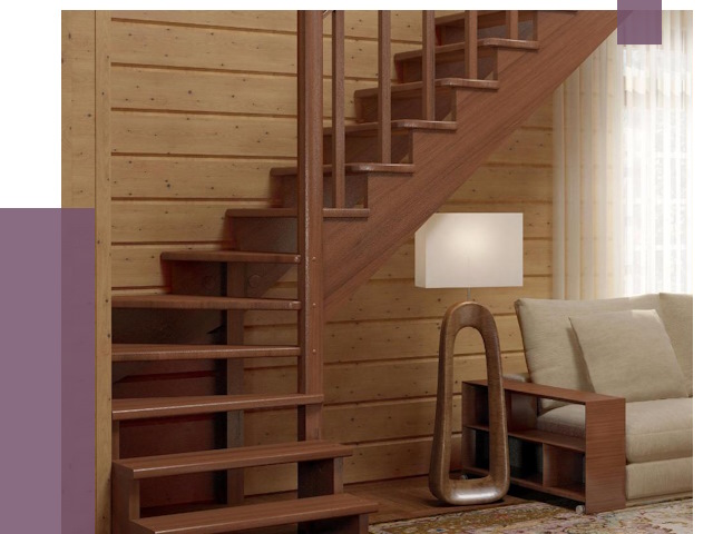 Лестницы эконом класса в Балашихе от 18302 руб. бюджетные решения