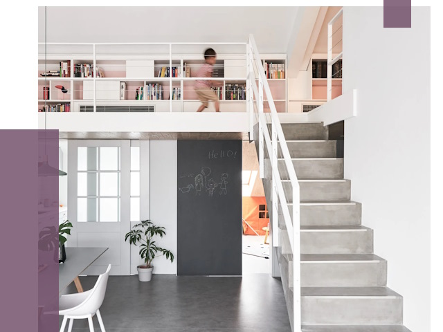 Лестницы для двухуровневой квартиры в Балашихе от 176864 руб. | ПРОЛЁТ-Блш