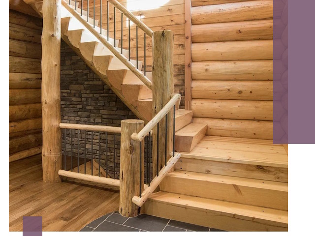 Лестницы в баню под заказ и профессиональный монтаж в Балашихе