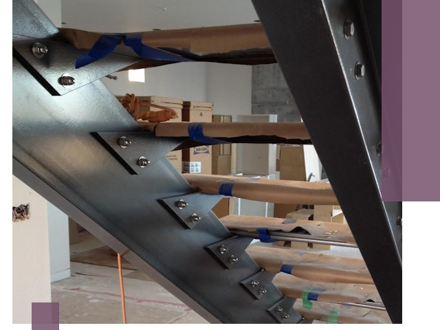 Усиление лестничных конструкций и усиление опор в Балашихе