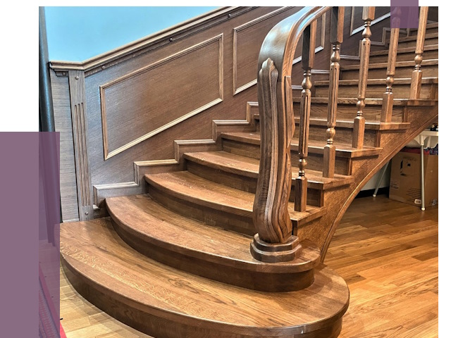 Дубовые лестницы под ключ в Балашихе от 176864 руб. — ПРОЛЁТ-Блш