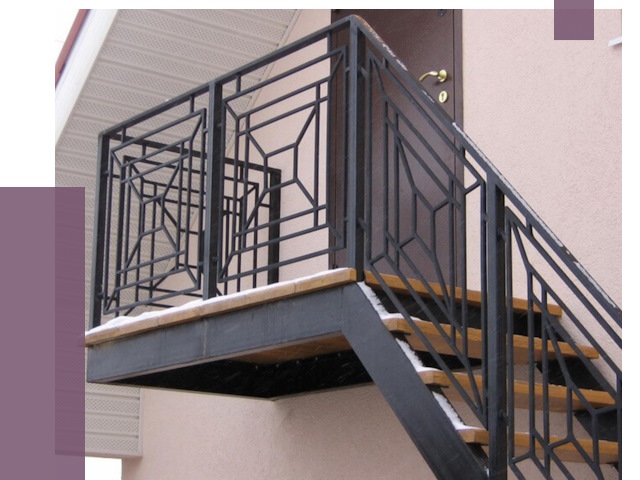 Металлические перила в Балашихе от 4306 руб.  | ПРОЛЁТ-Блш