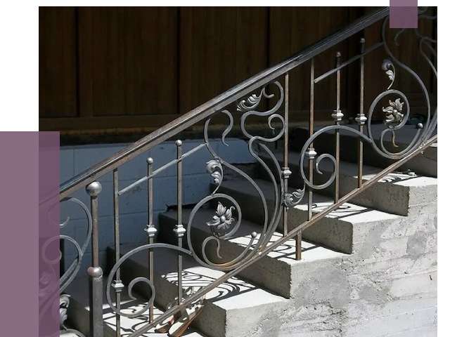 Кованые перила в Балашихе от 8715 руб. под ключ — качество от ПРОЛЁТ-Блш