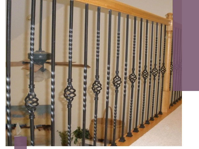 Изготовление и монтаж кованных перил в Балашихе под ключ