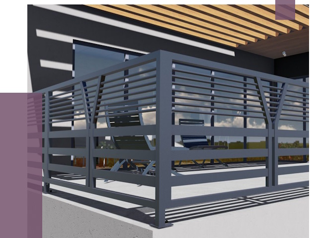 Изготовление балконных ограждений в Балашихе от 10766 руб. | ПРОЛЁТ-Блш