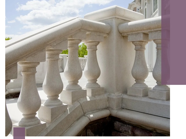 Балюстрады из металла и камня под ключ в Балашихе