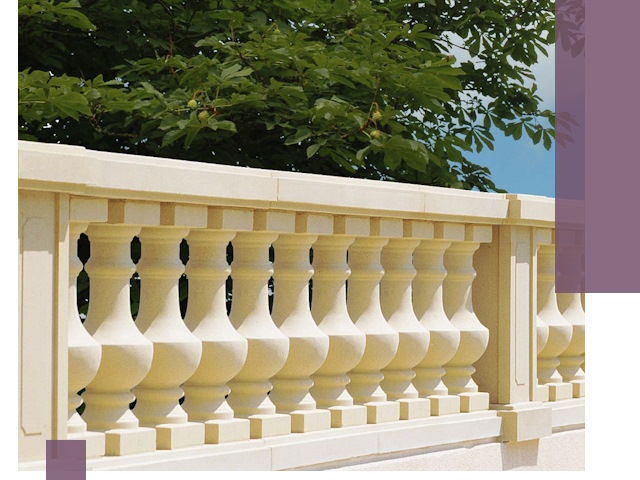 Установка балюстрады в Балашихе: изготовление и монтаж под ключ