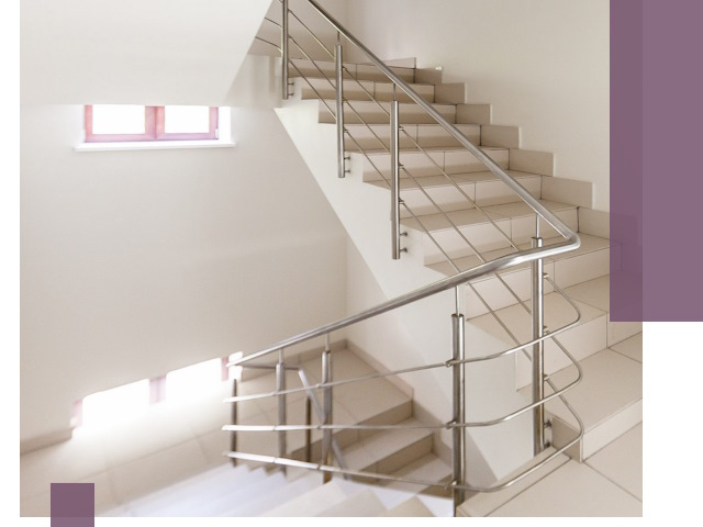 Установка и замена перил в подъезде в Балашихе