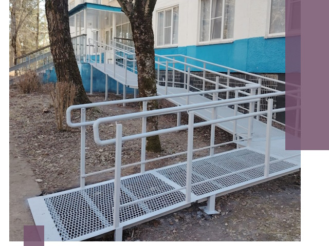 Пандусы под ключ в Балашихе: изготовление, монтаж и демонтаж