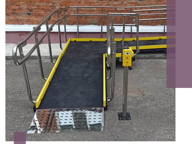 Изготовление наклонных пандусов для инвалидов в Балашихе