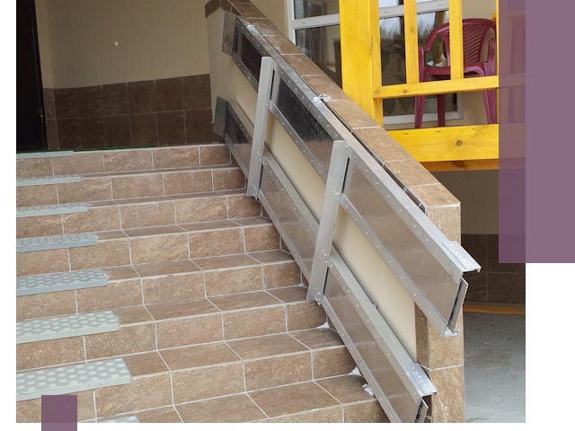 Откидные пандусы под ключ в Балашихе — монтаж и демонтаж