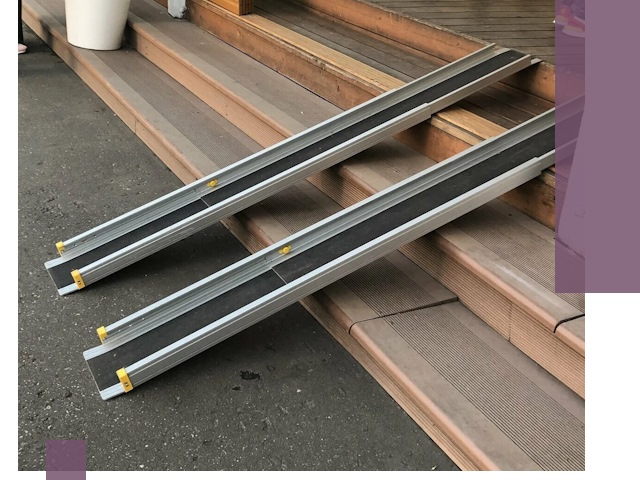 Телескопические пандусы под ключ в Балашихе — изготовление и монтаж