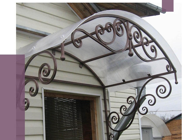 Изготовление козырьков в Балашихе от 7382 руб. — заказать | ПРОЛЁТ-Блш