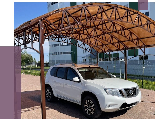 Недорогие навесы в Балашихе от 43063 руб. | ПРОЛЁТ-Блш