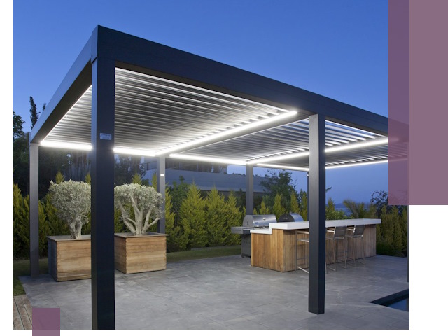 Навесы отдельно стоящие под ключ в Балашихе из металла и поликарбоната