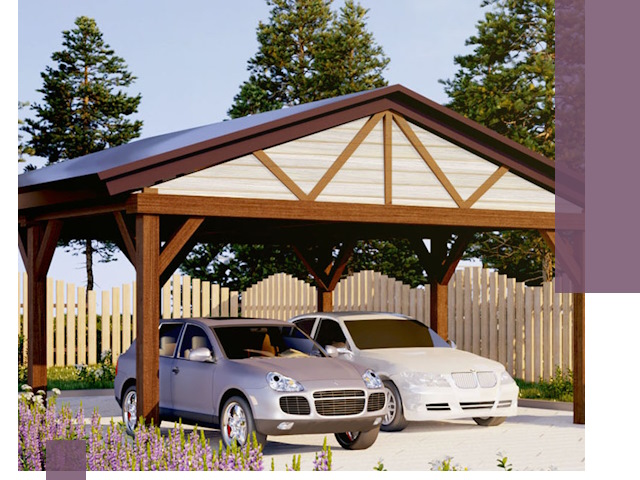 Навесы для автомобиля в Балашихе — изготовление и монтаж