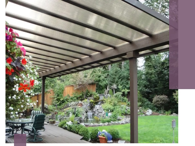 Навесы из поликарбоната под ключ в Балашихе быстро и надёжно