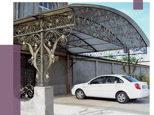Кованые навесы в Балашихе от 14611 руб. | ПРОЛЁТ-Блш