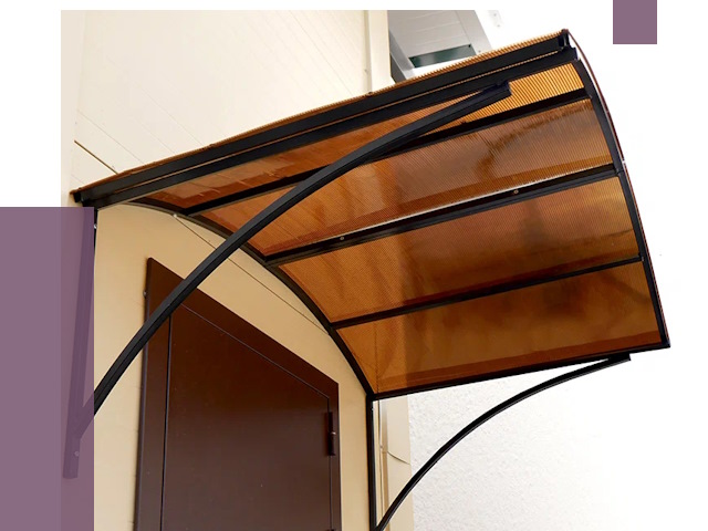 Недорогие козырьки в Балашихе от 7608 руб.  | ПРОЛЁТ-Блш