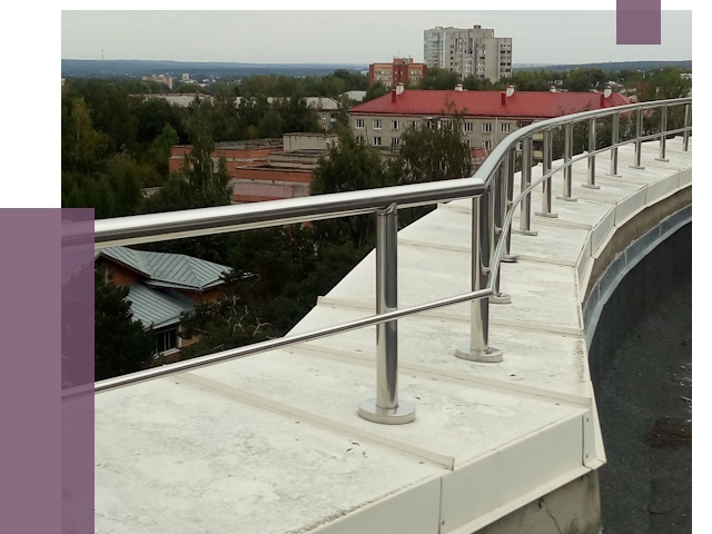 Парапеты и ограждения кровли в Балашихе от 4973 руб.