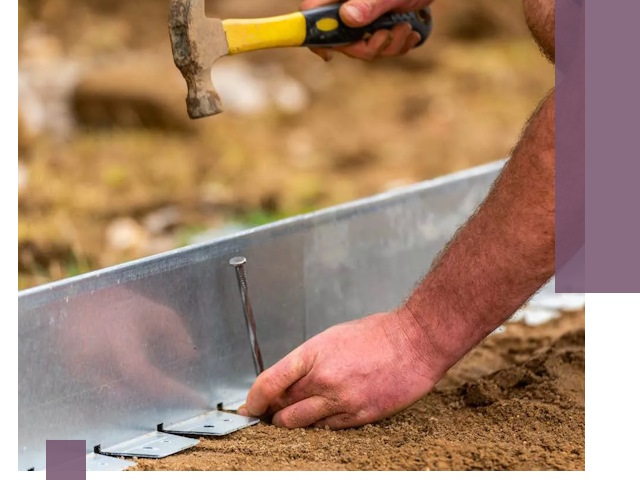Монтаж металлических бордюров в Балашихе быстро и качественно