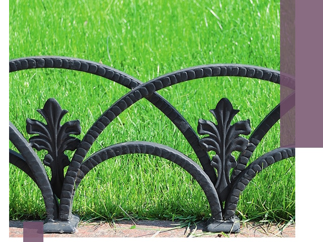 Декоративные металлические бордюры под ключ в Балашихе