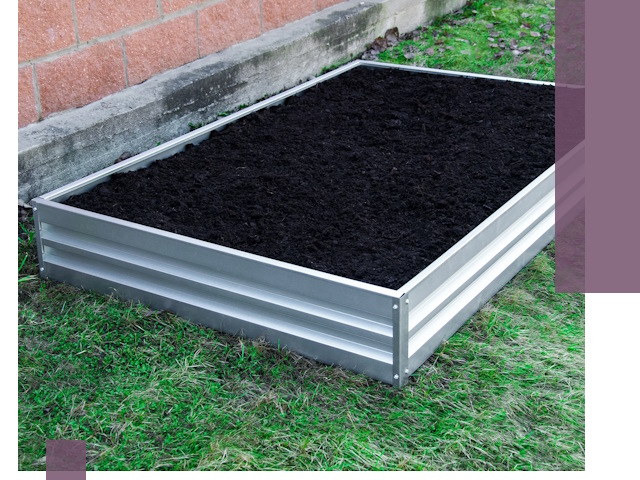 Металлические бордюры для грядок в Балашихе: прочность и аккуратность