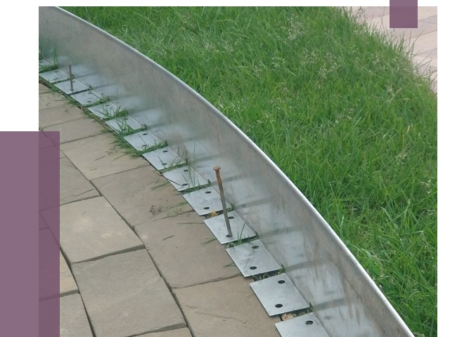 Металлические бордюры для тротуаров в Балашихе от 8715 руб.