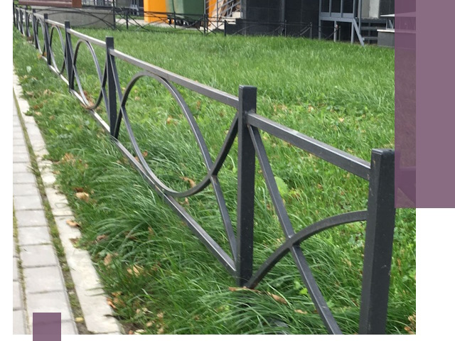 Газонные ограждения из металла в Балашихе — монтаж и продажа