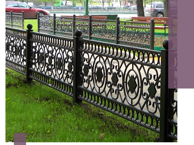 Секционные газонные ограждения под ключ в Балашихе