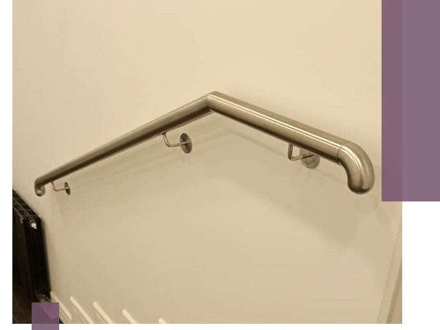 Изготовление пристенных поручней в Балашихе под ключ за сроки