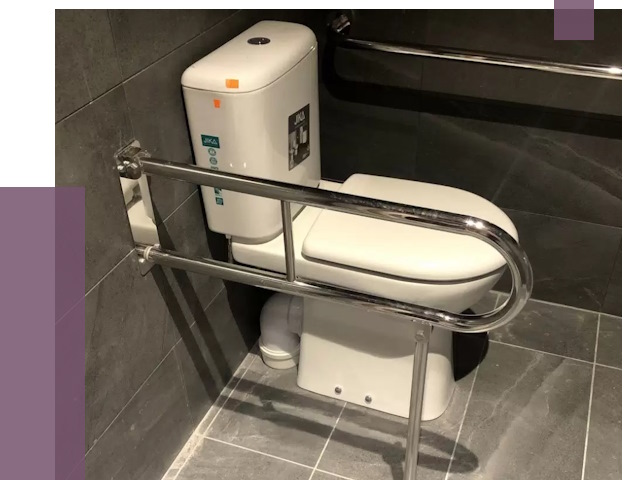 Поручни для санузлов в Балашихе от 4306 руб. | ПРОЛЁТ-Блш