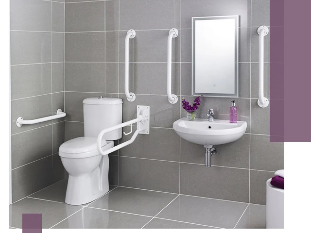 Поручни для санузлов в Балашихе: установка, ремонт и монтаж