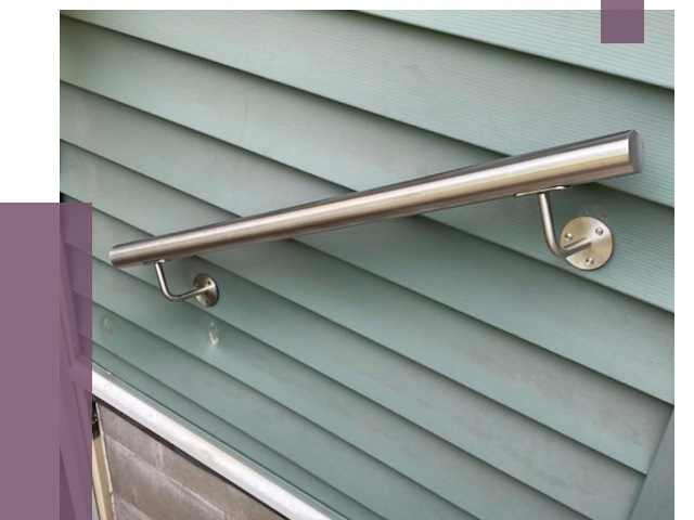 Поручни из нержавеющей стали в Балашихе от 7690 руб.  | ПРОЛЁТ-Блш