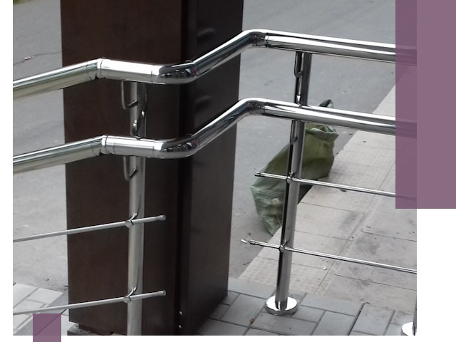 Монтаж поручней из нержавеющей стали в Балашихе качественно и быстро